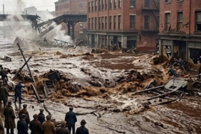 Boston'da 1919 Yılında Patlayan Pekmez Tankı 21 Kişinin Ölümüne Yol Açmıştı